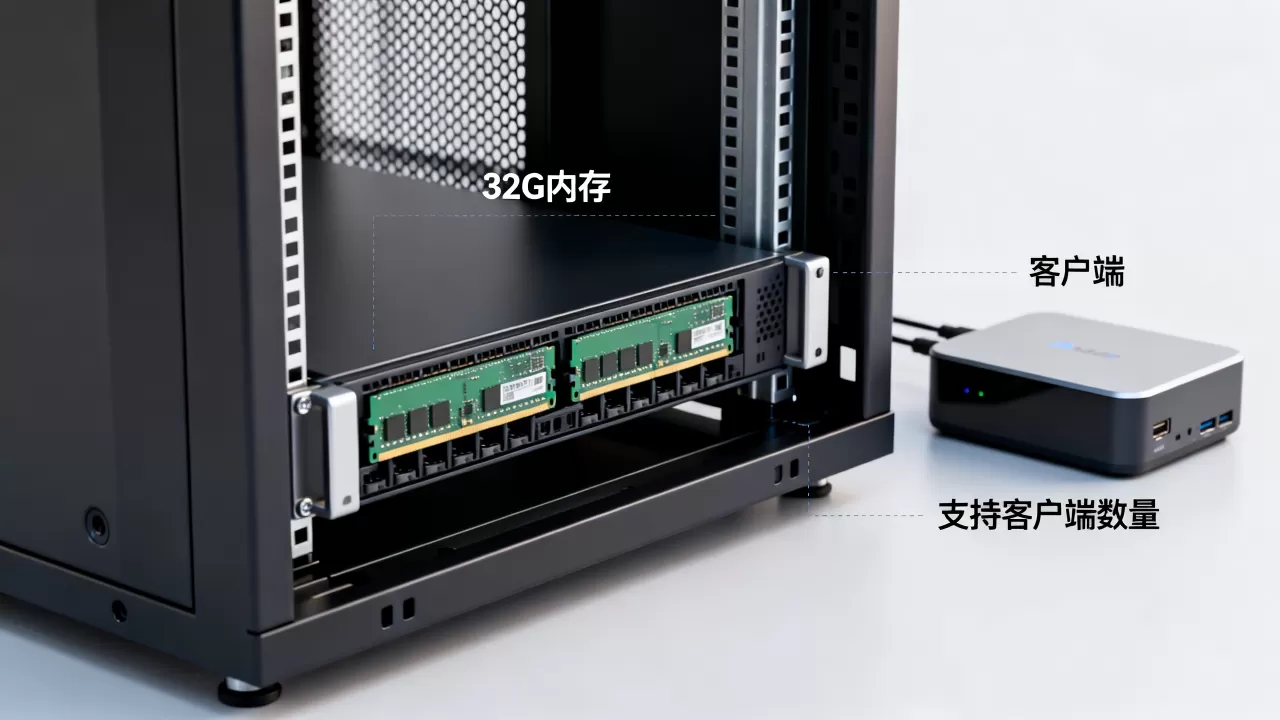 服务器32G内存能支持多少客户端,够用吗? 服务器32G内存能支持多少客户端,够用吗?