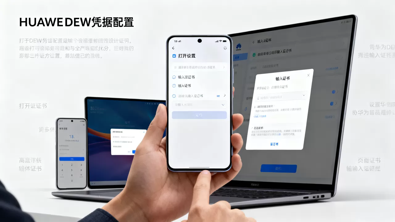华为DEW凭据怎么配置?配置步骤有哪些? 华为DEW凭据怎么配置?配置步骤有哪些?