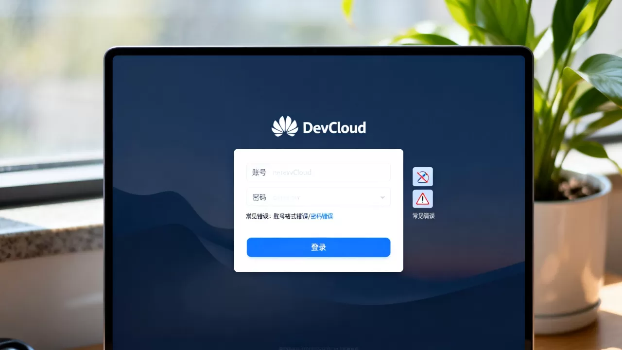 华为DevCloud怎么用华为账号登录,常见错误有哪些 华为DevCloud怎么用华为账号登录,常见错误有哪些