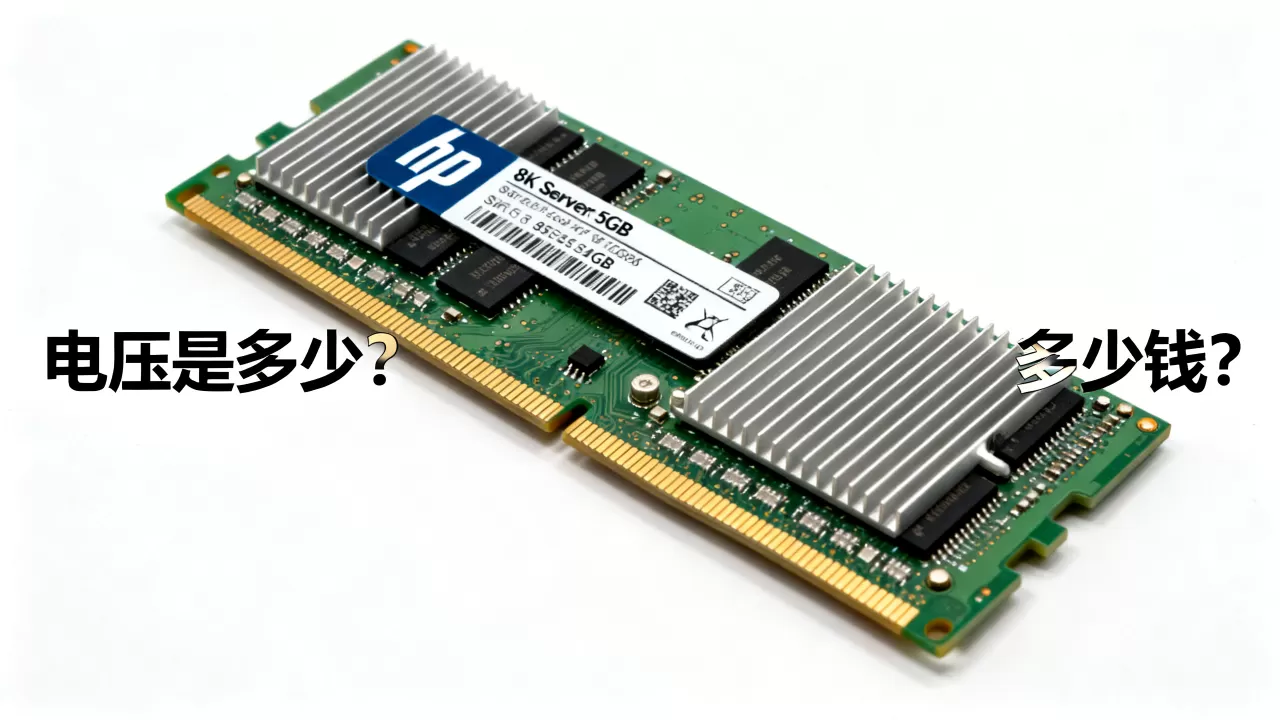 HP服务器8GB内存条电压是多少?,多少钱? HP服务器8GB内存条电压是多少?,多少钱?