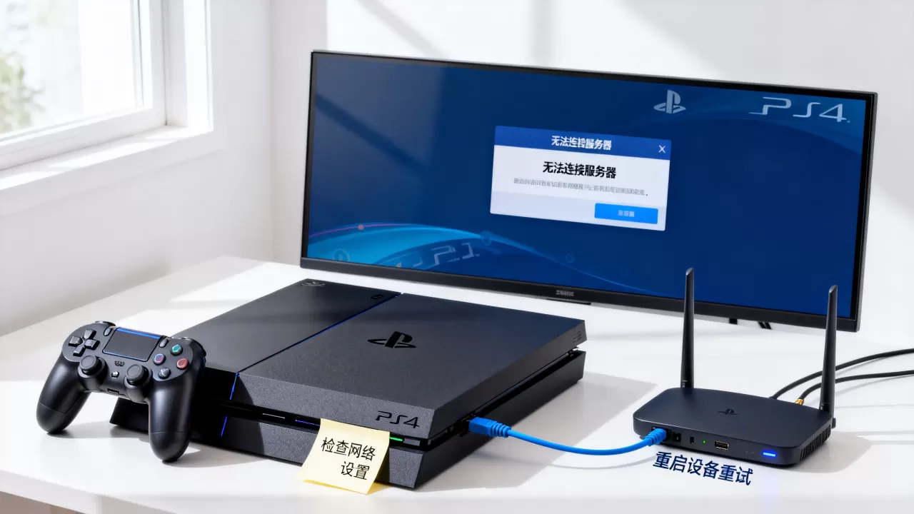 PS4港服连不上服务器怎么解决,是什么原因引起的? PS4港服连不上服务器怎么解决,是什么原因引起的?