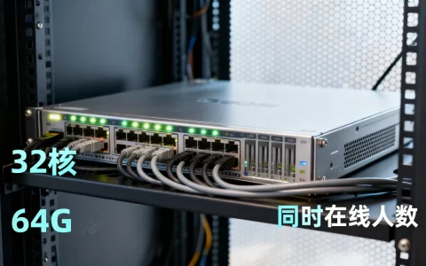 32核64G服务器能带多少人同时在线，性价比高不高？