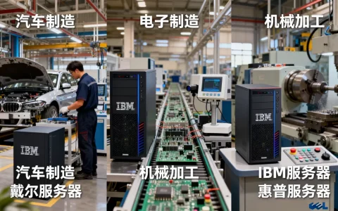 哪些制造行业用ibm服务器最多，服务器哪个牌子性价比高？