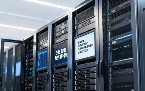 三区五组有哪些服务器，怎么查询服务器列表