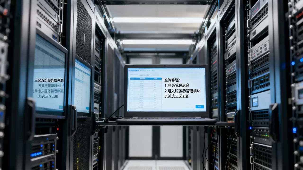 三区五组有哪些服务器,怎么查询服务器列表 三区五组有哪些服务器,怎么查询服务器列表