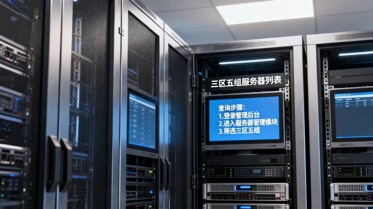 三区五组有哪些服务器,怎么查询服务器列表 三区五组有哪些服务器,怎么查询服务器列表