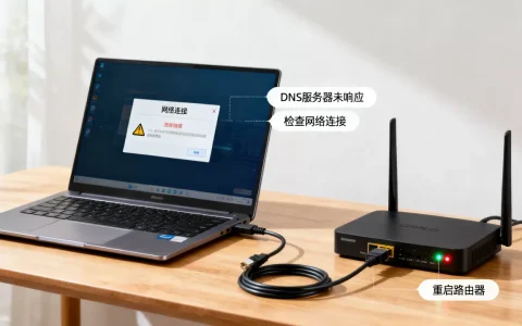 DNS服务器未响应是怎么一回事？，怎么解决？
