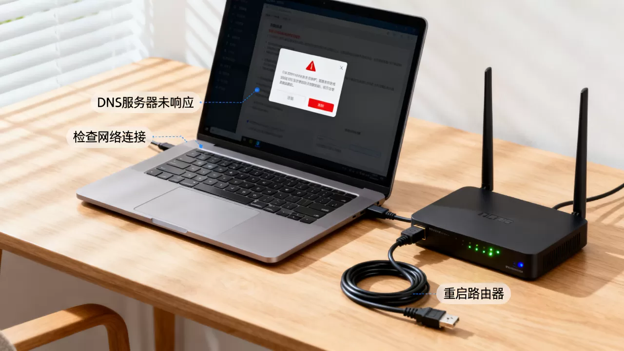 DNS服务器未响应是怎么一回事?,怎么解决? DNS服务器未响应是怎么一回事?,怎么解决?