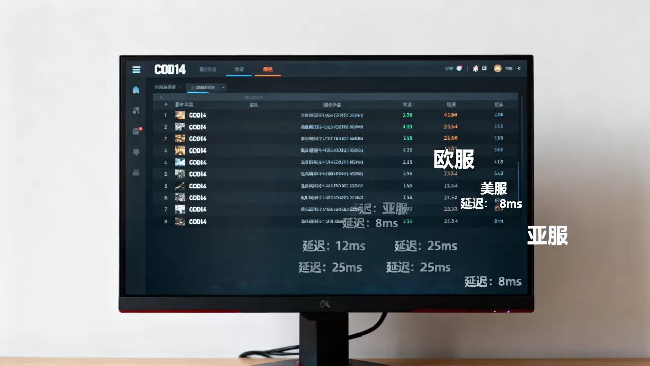 cod14联机有哪些服务器,哪个区延迟最低最稳定? cod14联机有哪些服务器,哪个区延迟最低最稳定?