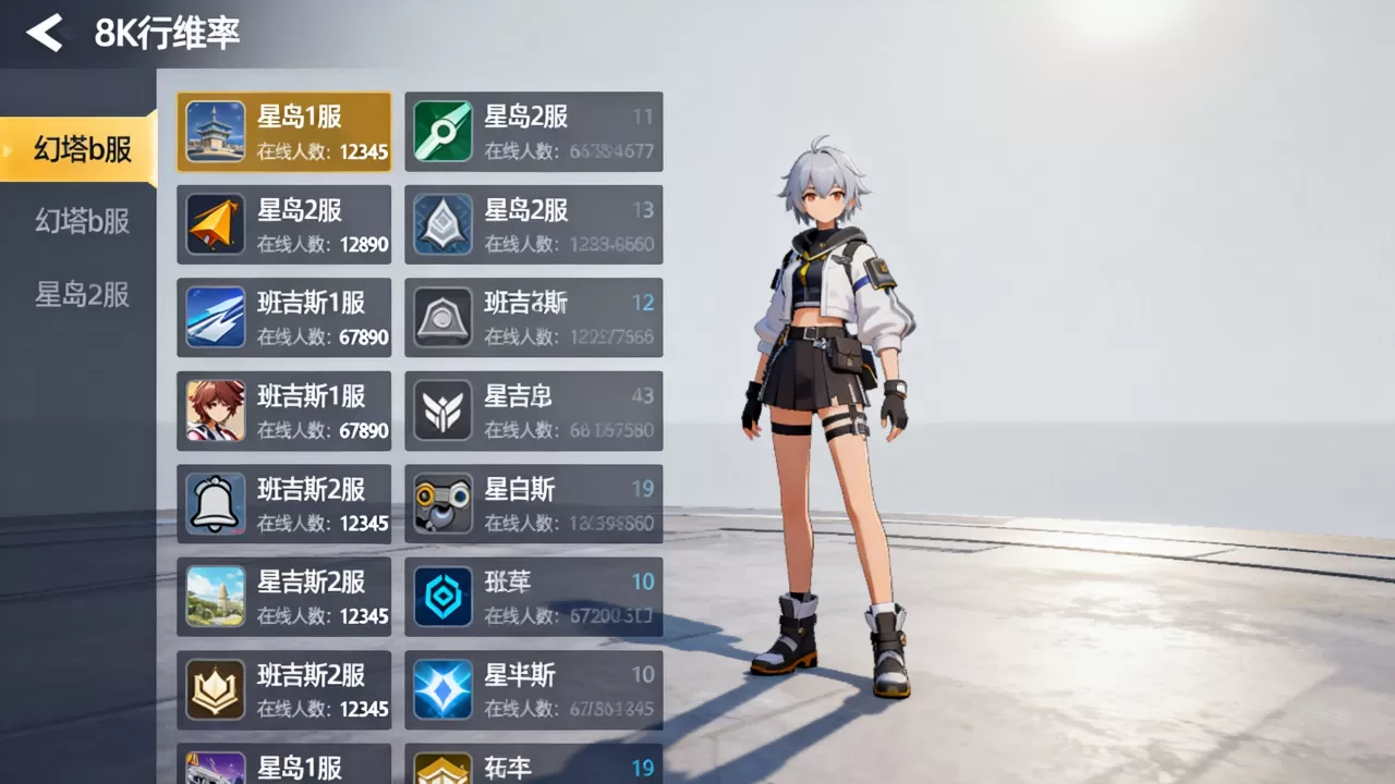 幻塔b服有哪些服务器可以玩,哪个服务器人最多? 幻塔b服有哪些服务器可以玩,哪个服务器人最多?