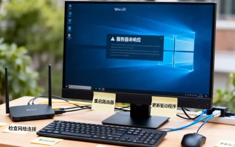 Win10我的电脑服务器未响应怎么办，服务器未响应如何解决