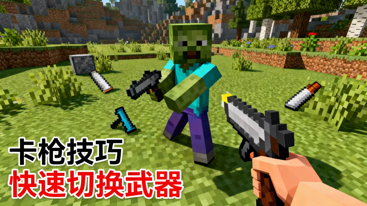 我的世界ec服务器史蒂夫大战僵尸怎么卡枪?有什么技巧? 我的世界ec服务器史蒂夫大战僵尸怎么卡枪?有什么技巧?