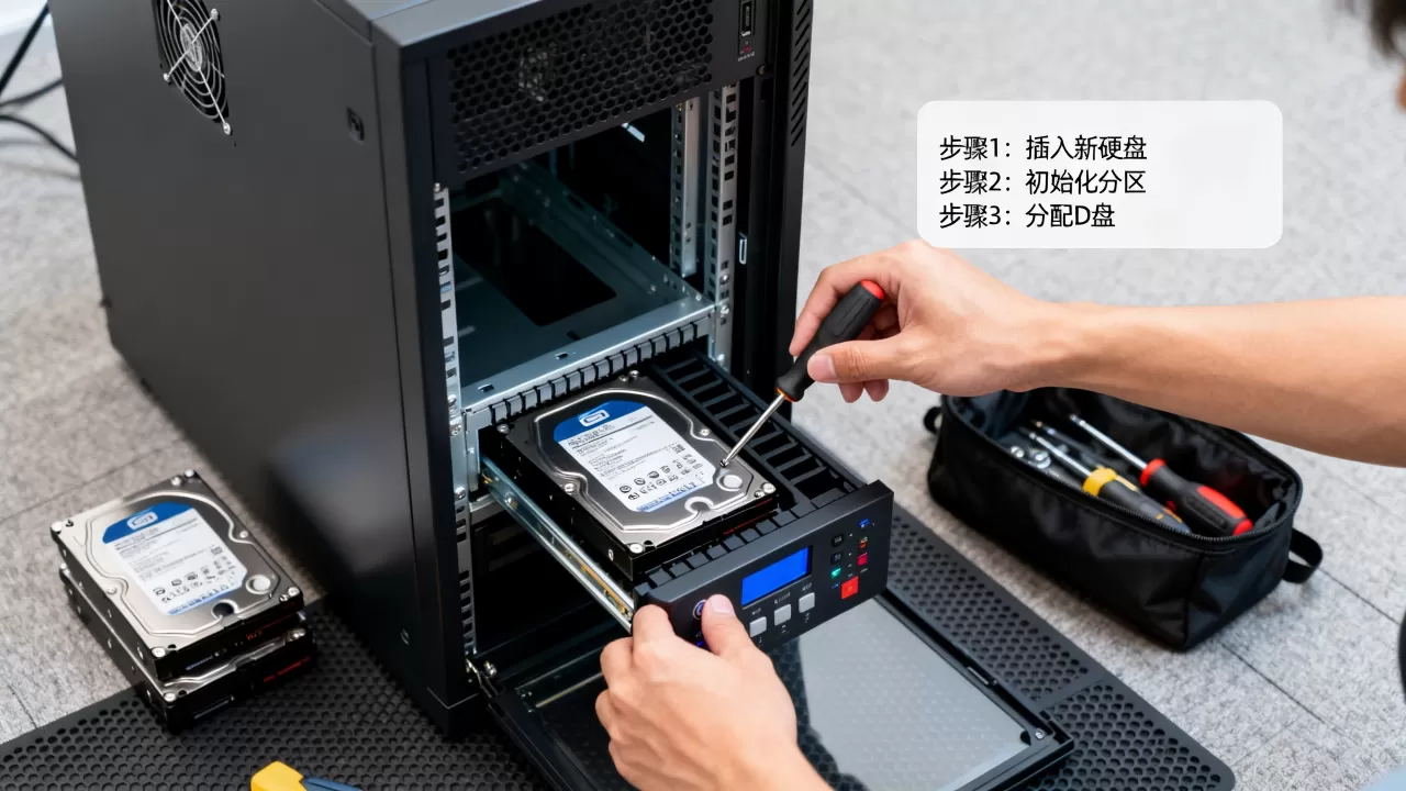 云服务器只有一个C盘怎么加D盘?,如何增加硬盘 云服务器只有一个C盘怎么加D盘?,如何增加硬盘