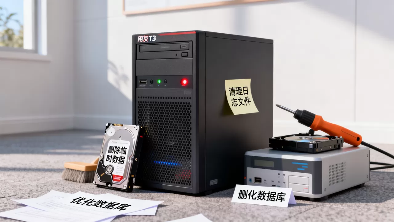用友T3本地服务器爆满怎么处理,如何清理空间? 用友T3本地服务器爆满怎么处理,如何清理空间?