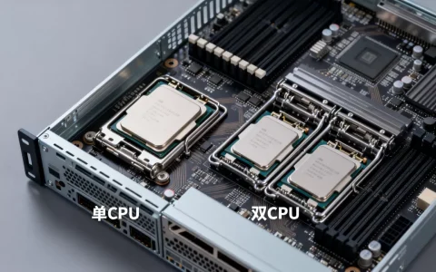 服务器怎么看是单CPU还是双CPU，有什么区别？