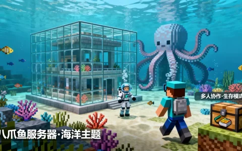 我的世界八爪鱼服务器有哪些好玩的，哪个服务器好