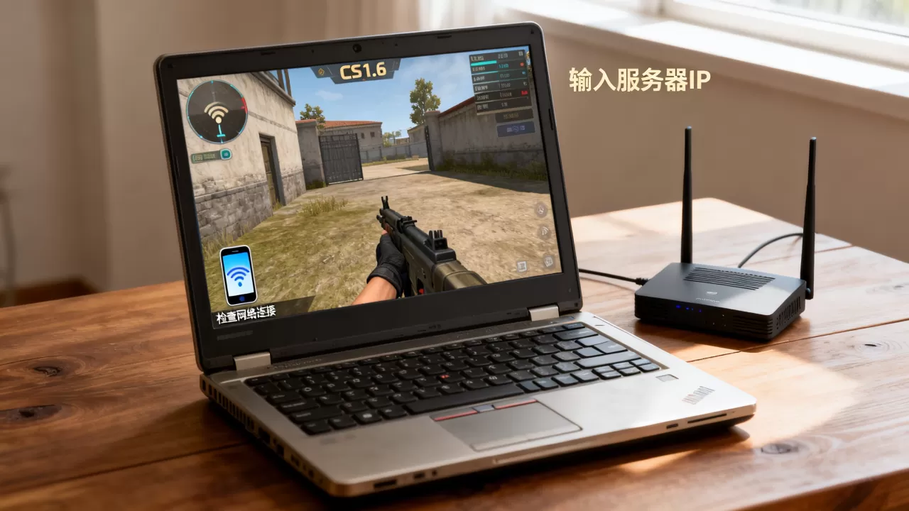 无线网下CS1.6怎么连接服务器,连接不上怎么办 无线网下CS1.6怎么连接服务器,连接不上怎么办