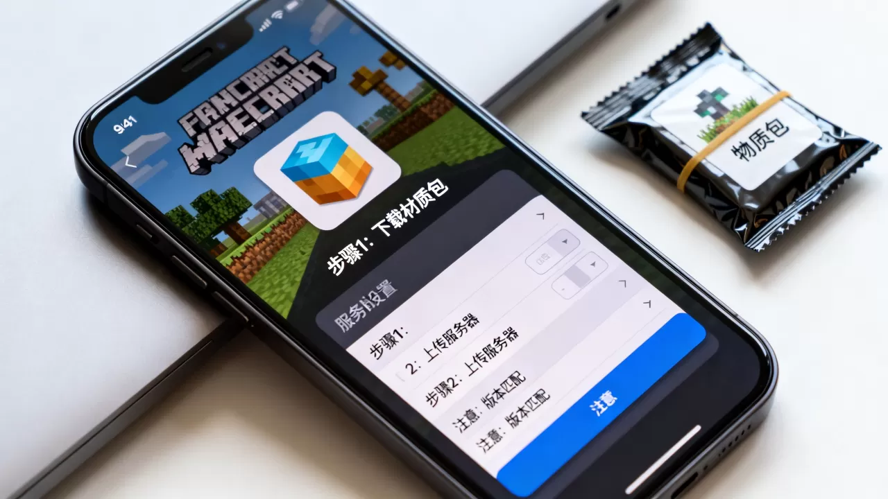 ios我的世界手机版怎么在服务器装材质包,需要注意什么? ios我的世界手机版怎么在服务器装材质包,需要注意什么?