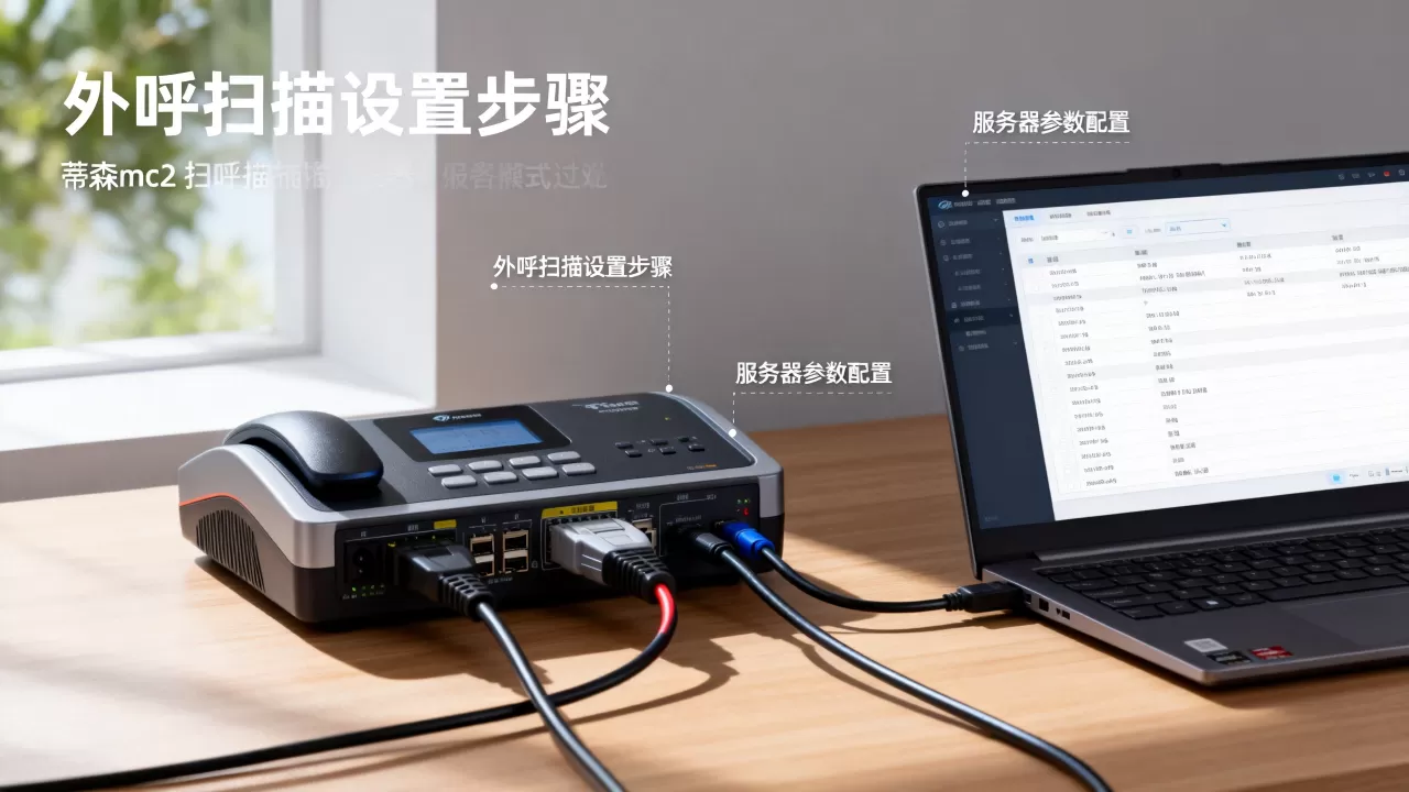 蒂森mc2外呼扫描怎么做服务器,如何设置? 蒂森mc2外呼扫描怎么做服务器,如何设置?