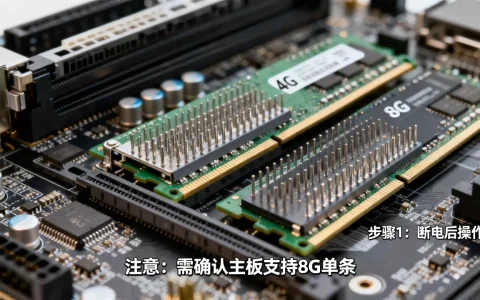 服务器内存条4G怎么升8G？，需要注意什么？