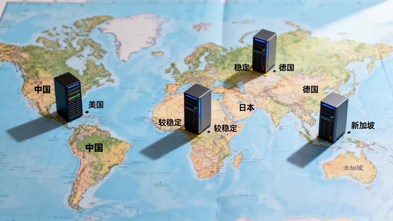 全球IP地址服务器在哪些国家,哪个最稳定? 全球IP地址服务器在哪些国家,哪个最稳定?