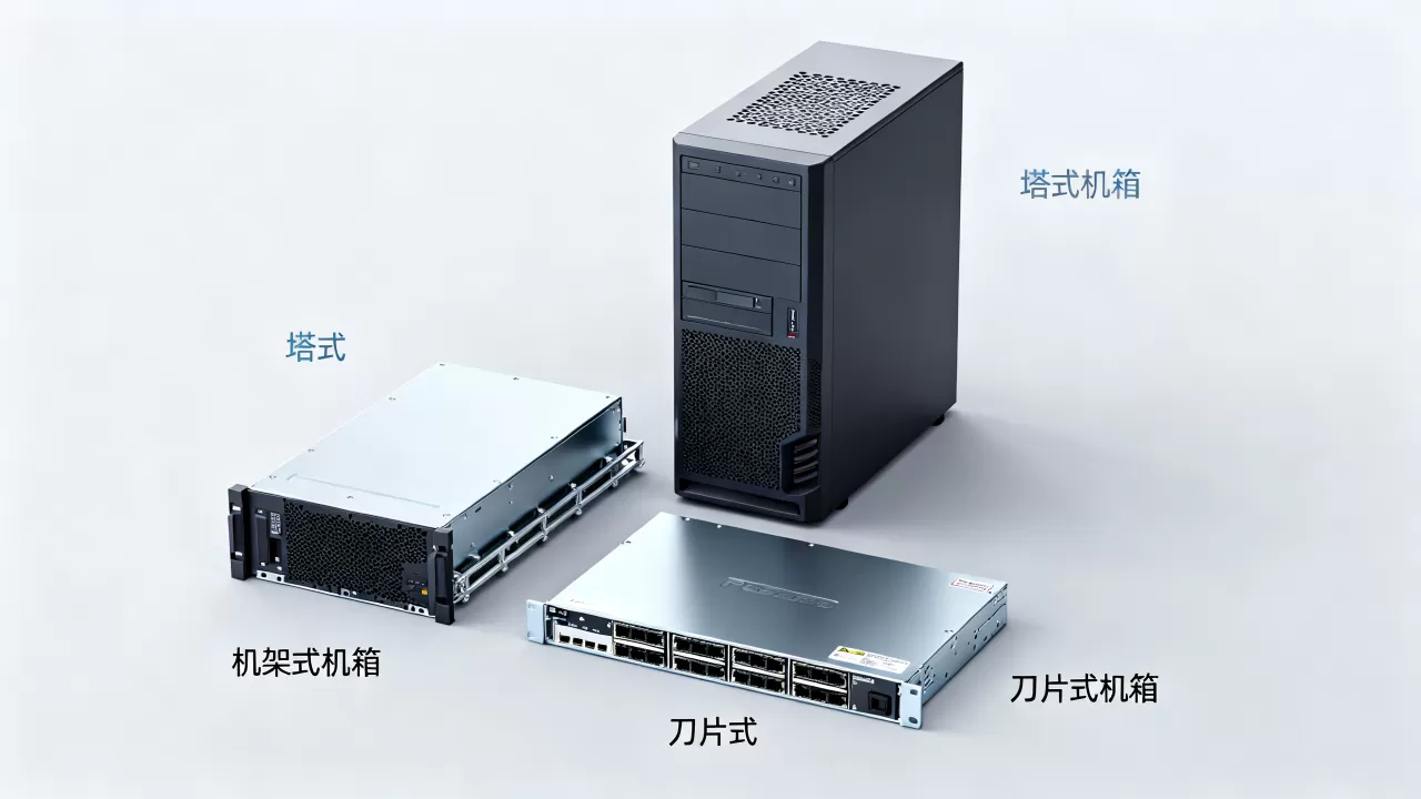 PC服务器外形包括哪些常见的机箱式,怎么选? PC服务器外形包括哪些常见的机箱式,怎么选?