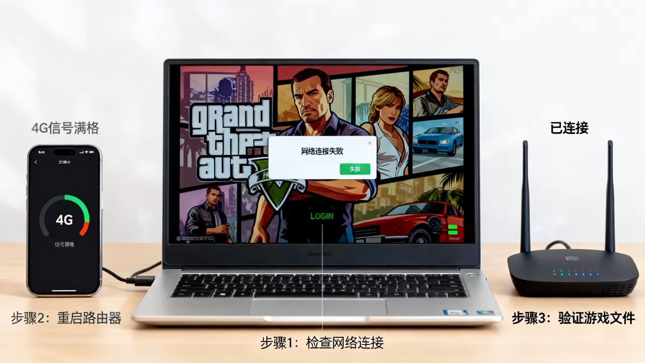 gta5上不去网络服务器怎么回事,怎么解决 gta5上不去网络服务器怎么回事,怎么解决