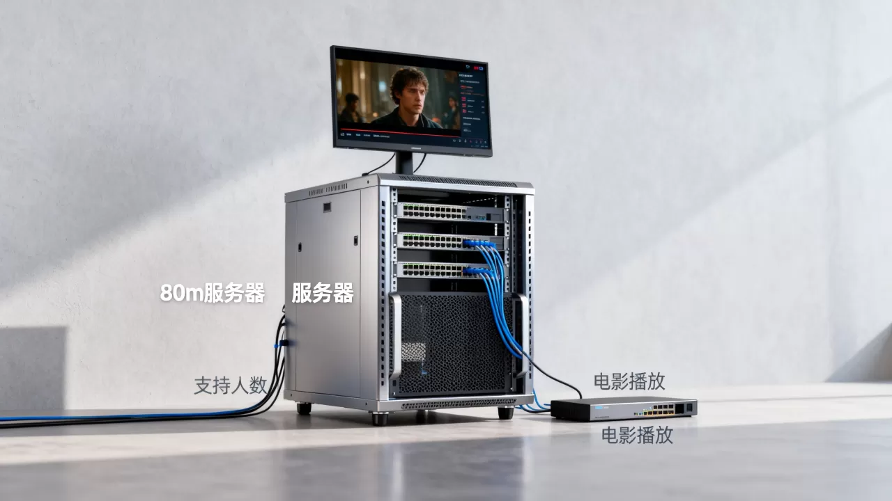 80m服务器能支持多少人看电影?,够用吗? 80m服务器能支持多少人看电影?,够用吗?
