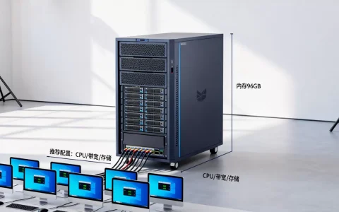 内存96g服务器能带几台电脑？，怎么配置才够用？