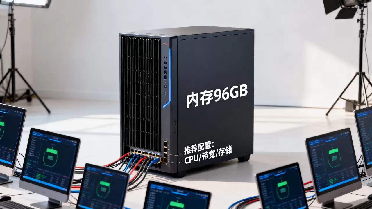 内存96g服务器能带几台电脑?,怎么配置才够用? 内存96g服务器能带几台电脑?,怎么配置才够用?