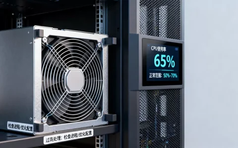 服务器CPU使用率一般多少才算正常，过高怎么办？
