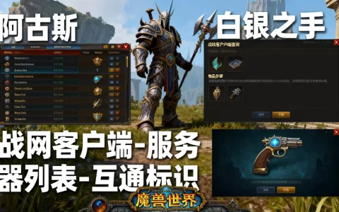 魔兽哪些服务器是一起的？,怎么查服务器互通