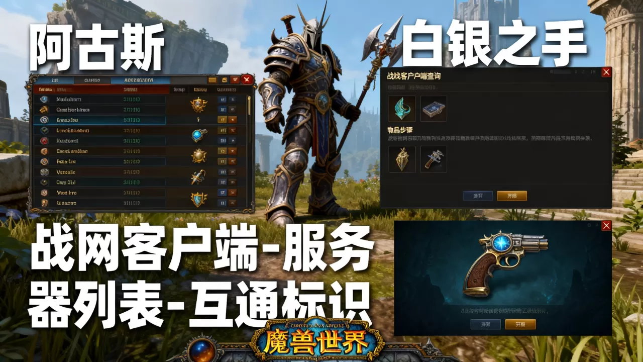 魔兽哪些服务器是一起的?,怎么查服务器互通 魔兽哪些服务器是一起的?,怎么查服务器互通