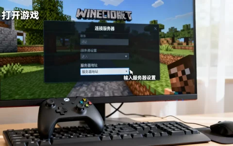 我的世界Win10版怎么连接到服务器？，地址怎么填？