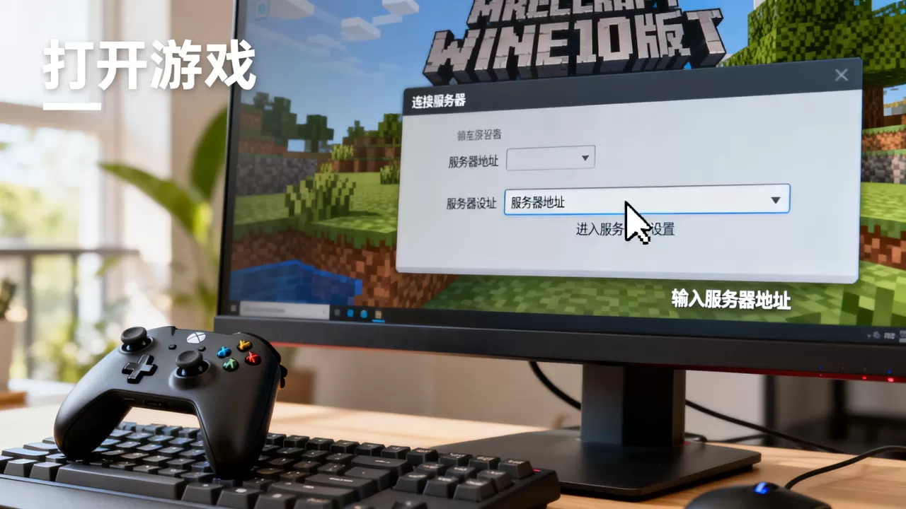 我的世界Win10版怎么连接到服务器?,地址怎么填? 我的世界Win10版怎么连接到服务器?,地址怎么填?