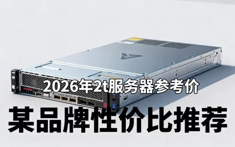 2026年2t服务器多少钱一台，哪家性价比高？