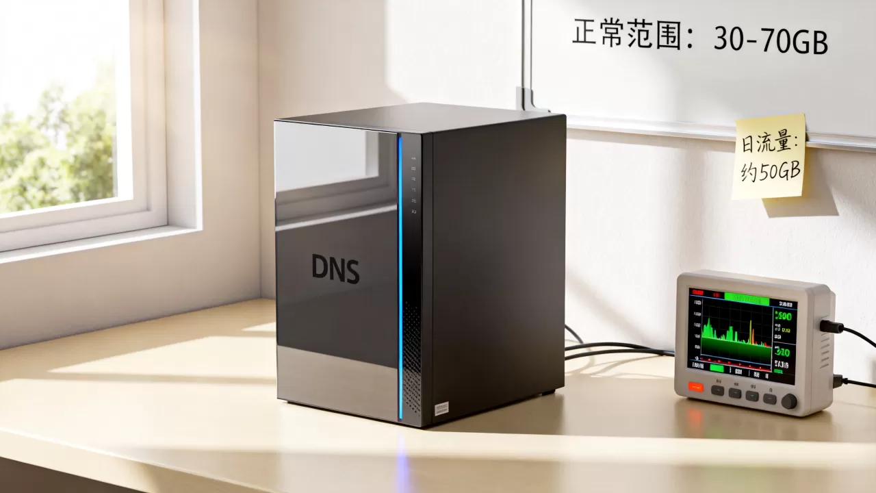 DNS服务器一天到底消耗多少流量,流量消耗多少正常? DNS服务器一天到底消耗多少流量,流量消耗多少正常?