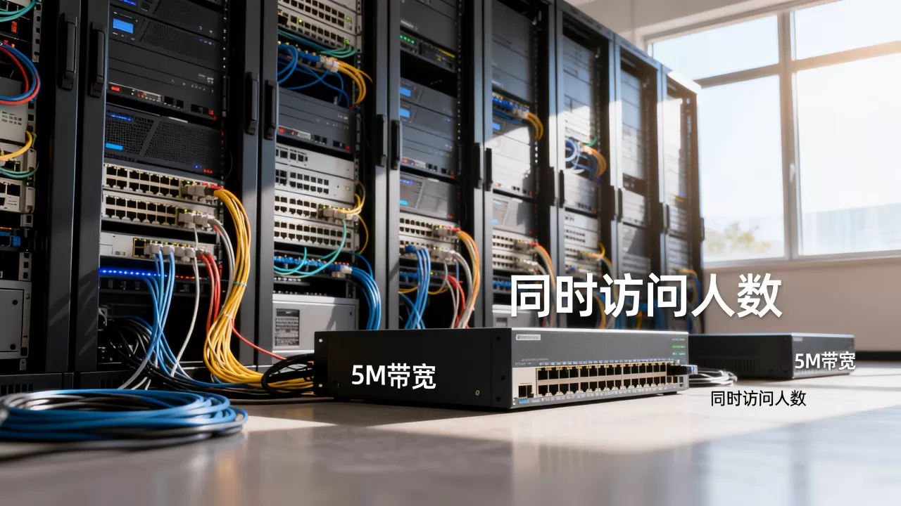 中国服务器5m带宽能支持多少人同时访问?,够用吗? 中国服务器5m带宽能支持多少人同时访问?,够用吗?