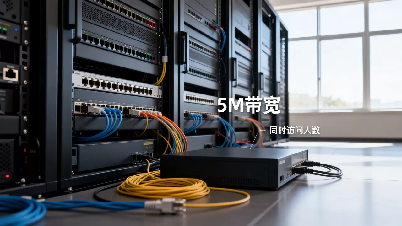 中国服务器5m带宽能支持多少人同时访问?,够用吗? 中国服务器5m带宽能支持多少人同时访问?,够用吗?