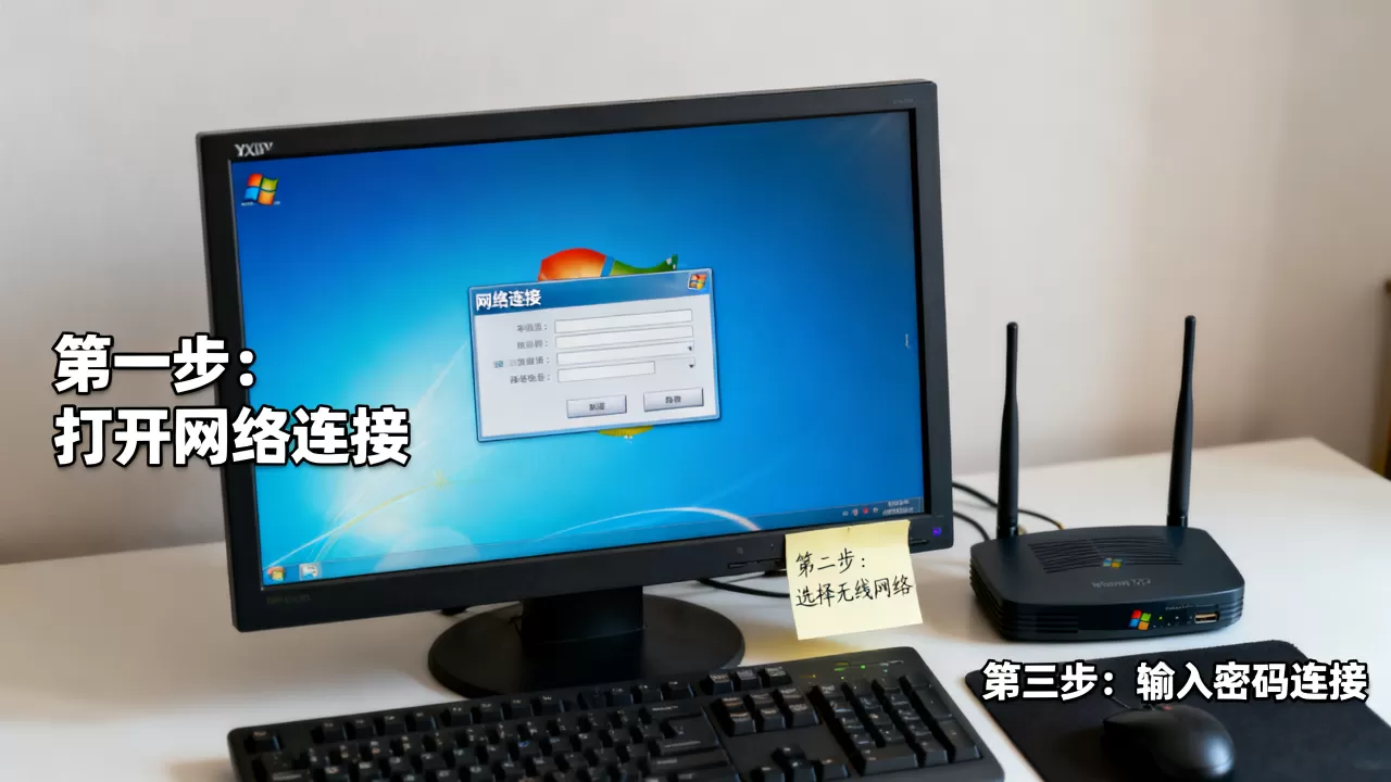 xp里怎么添加无线网络连接服务器,具体步骤是什么 xp里怎么添加无线网络连接服务器,具体步骤是什么