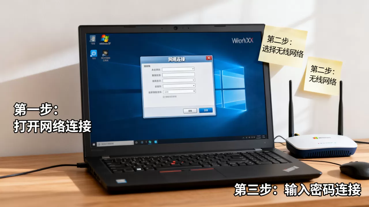 xp里怎么添加无线网络连接服务器,具体步骤是什么 xp里怎么添加无线网络连接服务器,具体步骤是什么