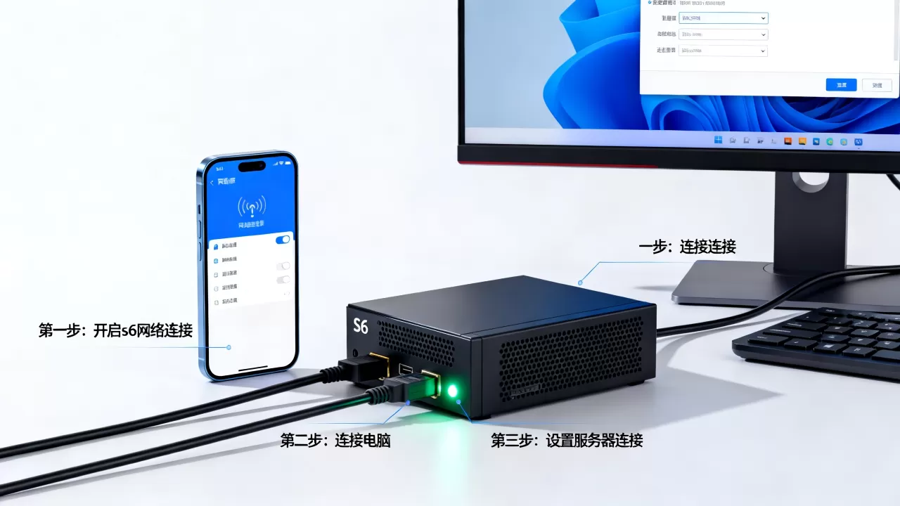 s6怎么开网络连接电脑连接服务器,怎么设置 s6怎么开网络连接电脑连接服务器,怎么设置