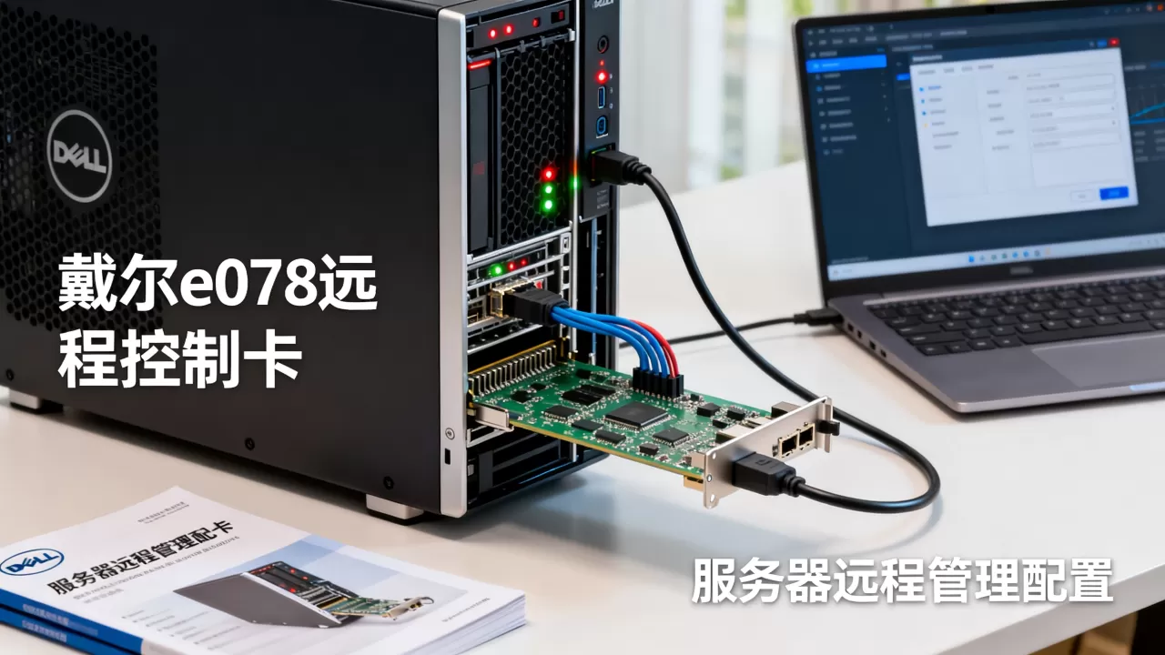 戴尔e078远程控制卡如何使用?,服务器远程管理配置方法。 戴尔e078远程控制卡如何使用?,服务器远程管理配置方法。
