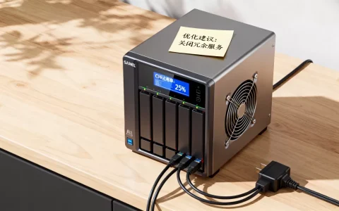 NAS群晖服务器CPU占用率一般多少，怎么优化？