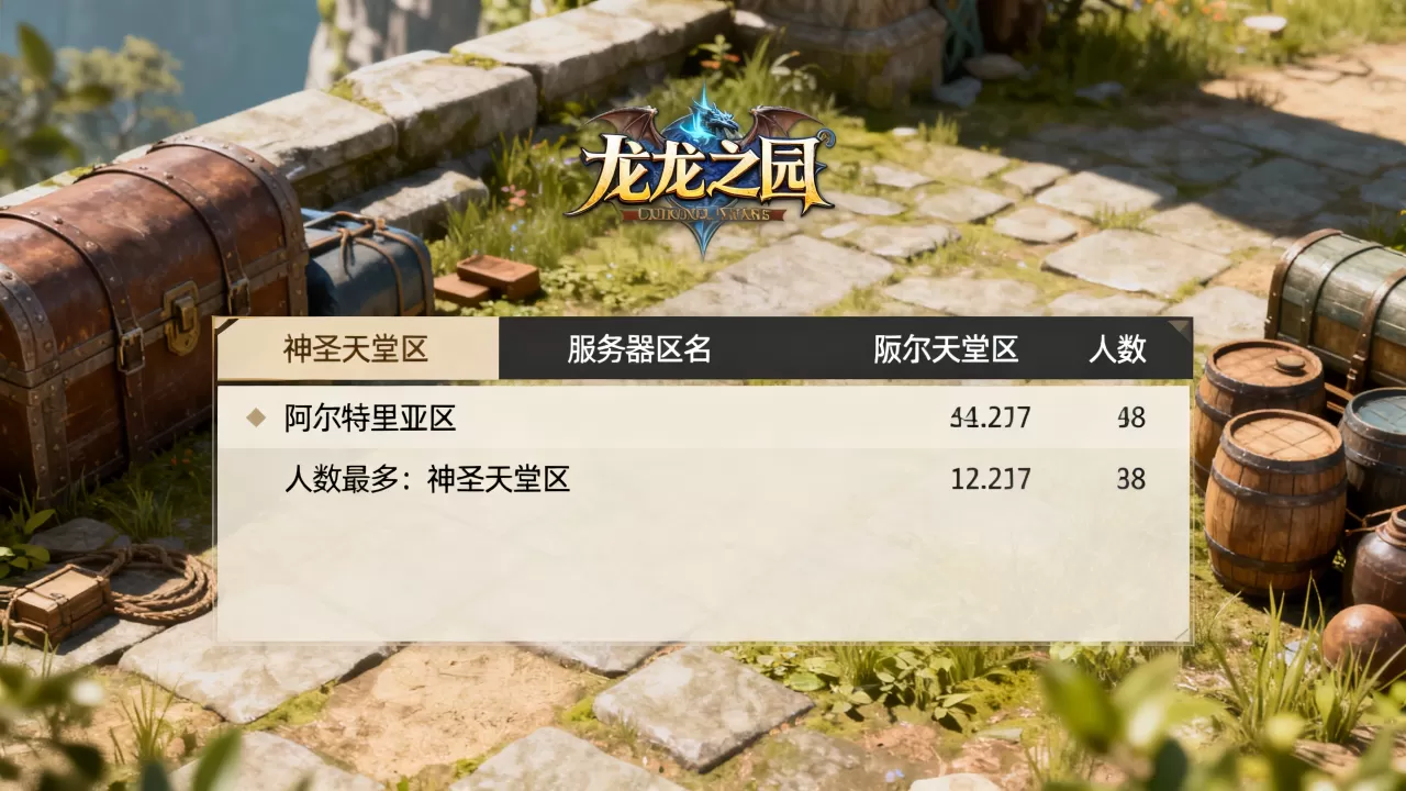 龙之谷的服务器有哪些区,哪个区人数最多? 龙之谷的服务器有哪些区,哪个区人数最多?