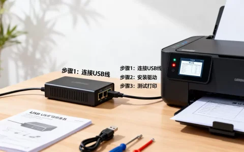 USB打印机服务器怎么样连接打印机？，连接不上怎么办？