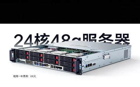 24核48g服务器多少钱？,租用一年费用多少