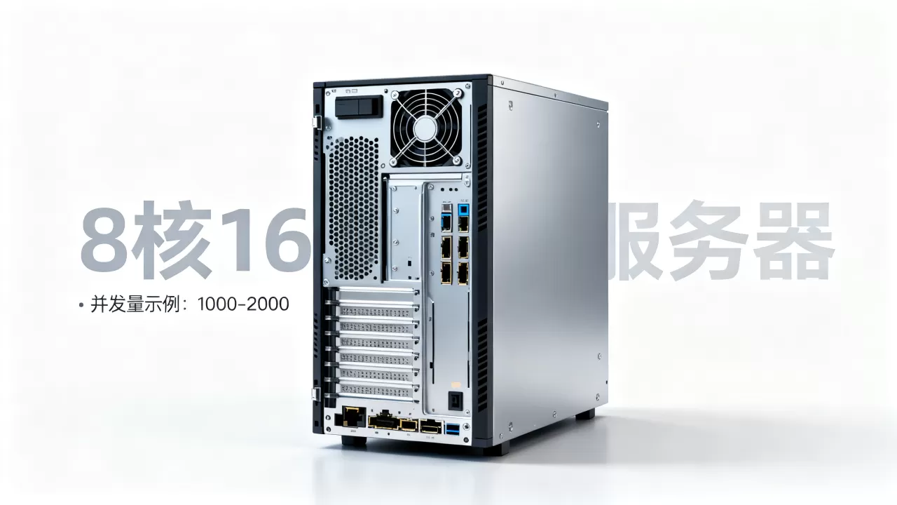 8核16g服务器能支撑多少并发,并发量上限是多少? 8核16g服务器能支撑多少并发,并发量上限是多少?