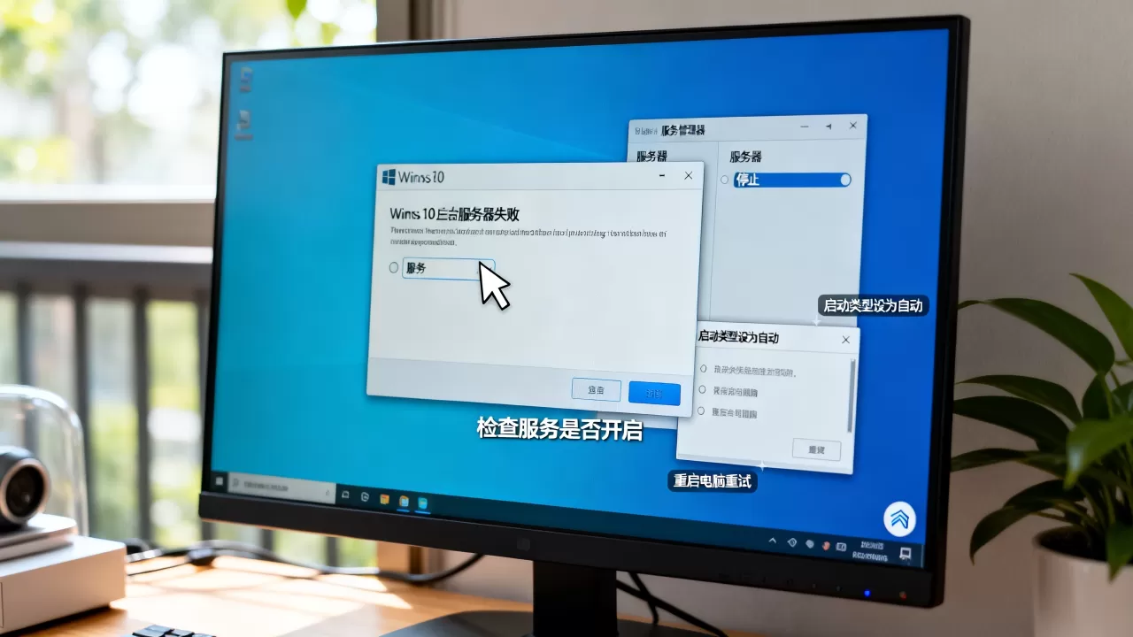 win10打开启动服务器失败怎么回事,怎么解决 win10打开启动服务器失败怎么回事,怎么解决