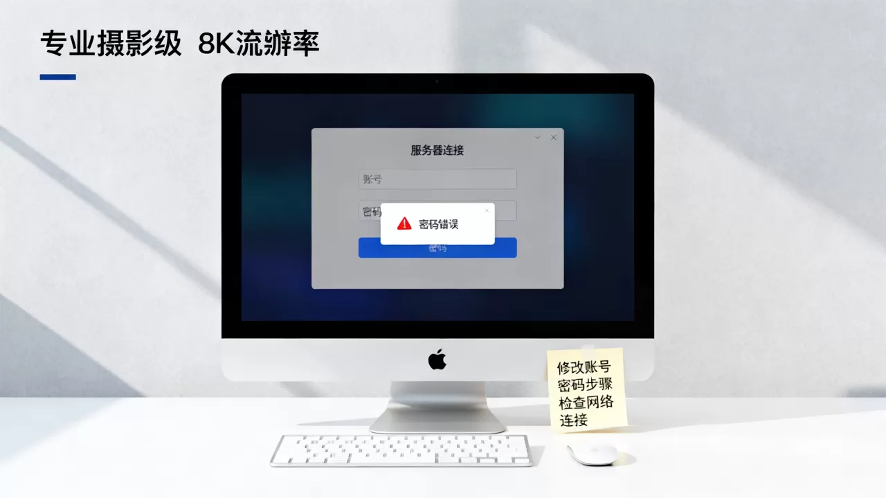Mac连接服务器账号密码怎么改?,密码错误怎么解决? Mac连接服务器账号密码怎么改?,密码错误怎么解决?